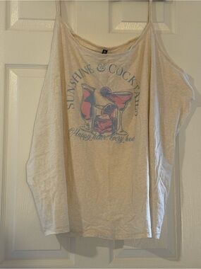 Torrid lightweight cotton jersey sleep tank size 6